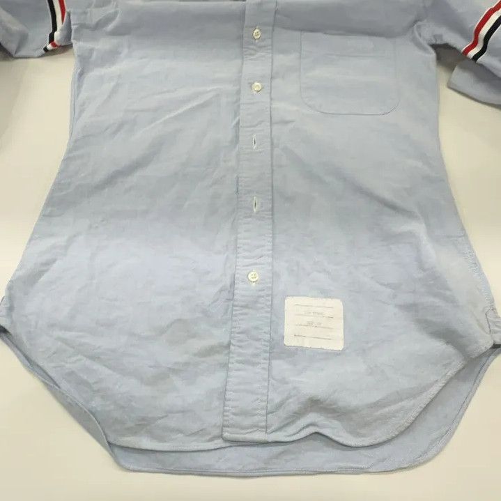 Thom Browne Thom Browne Striped Long Sleeve Shirt Size US S / EU 44-46 / 1 - 8 Thumbnail
