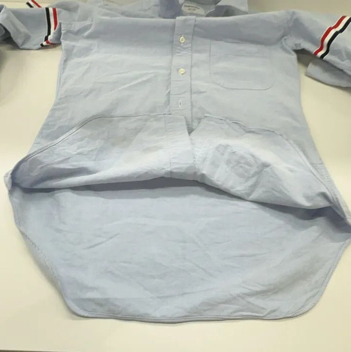 Thom Browne Thom Browne Striped Long Sleeve Shirt Size US S / EU 44-46 / 1 - 9 Thumbnail