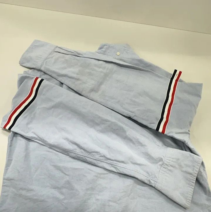 Thom Browne Thom Browne Striped Long Sleeve Shirt Size US S / EU 44-46 / 1 - 12 Thumbnail