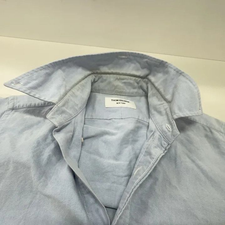 Thom Browne Thom Browne Striped Long Sleeve Shirt Size US S / EU 44-46 / 1 - 6 Thumbnail