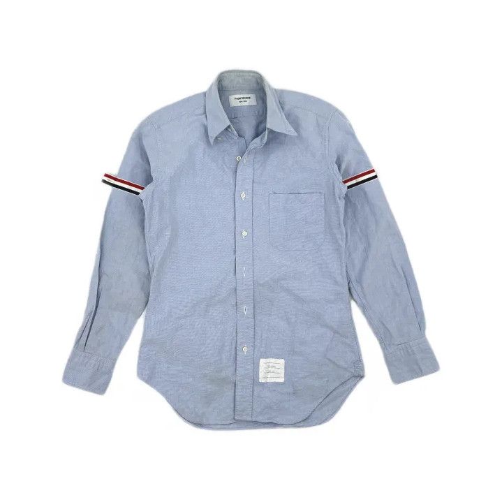 Thom Browne Thom Browne Striped Long Sleeve Shirt Size US S / EU 44-46 / 1 - 2 Thumbnail