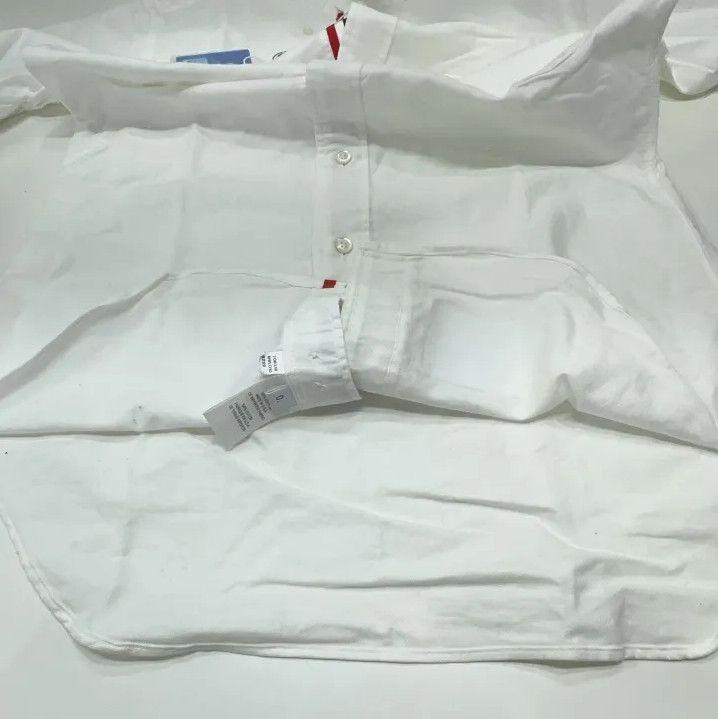 Thom Browne Thom Browne Classic Long Sleeve White Shirt Size US M / EU 48-50 / 2 - 8 Thumbnail