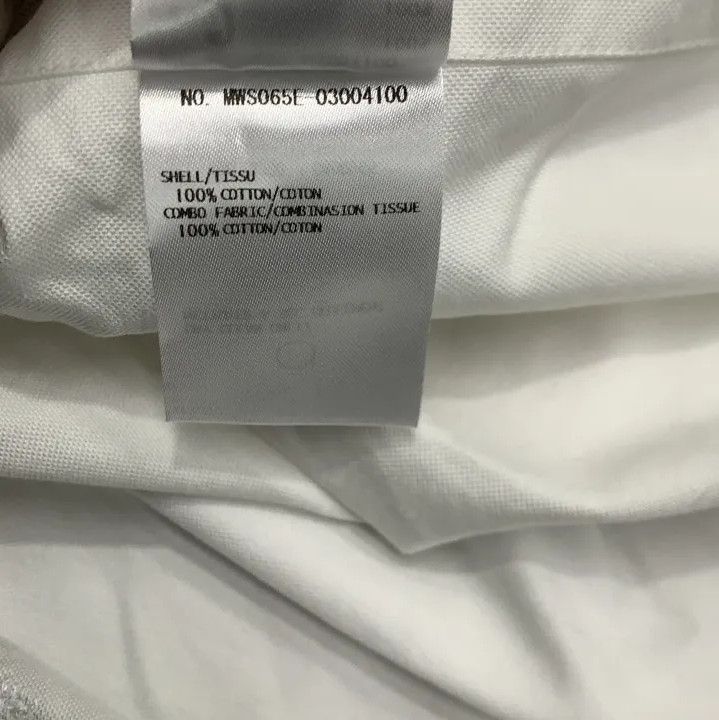 Thom Browne Thom Browne White Casual Short Sleeve Shirt Size US M / EU 48-50 / 2 - 5 Thumbnail