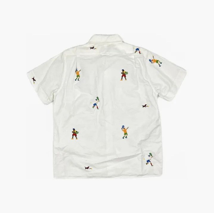 Thom Browne Thom Browne White Casual Short Sleeve Shirt Size US M / EU 48-50 / 2 - 3 Thumbnail
