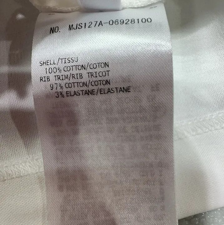 Thom Browne Thom Browne Gray Collar White Tee Size US M / EU 48-50 / 2 - 5 Thumbnail