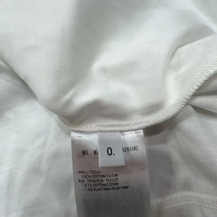 Thom Browne Thom Browne Gray Collar White Tee Size US M / EU 48-50 / 2 - 4 Thumbnail