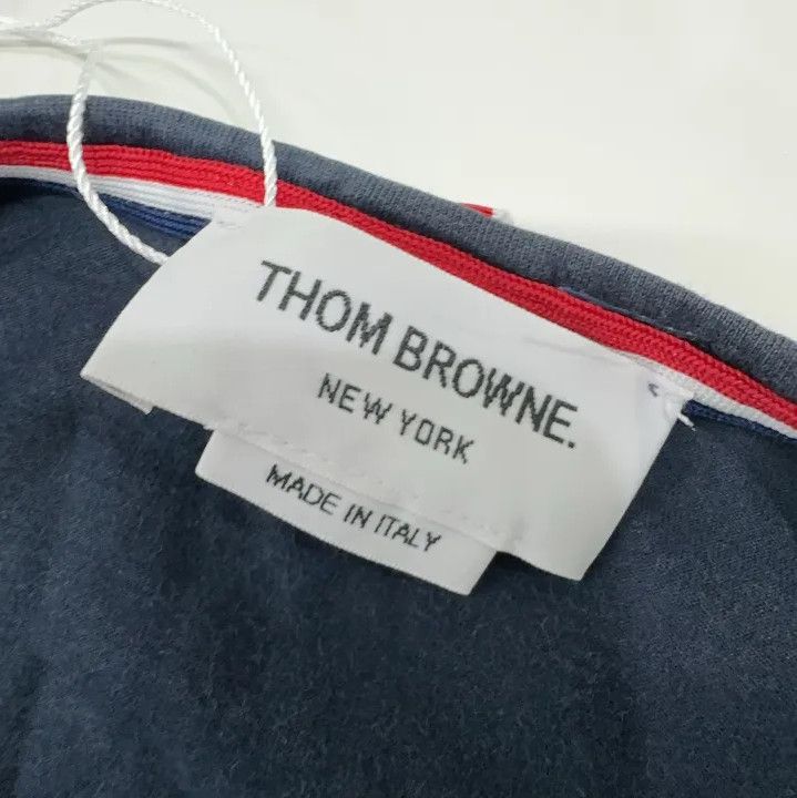 Thom Browne Thom Browne Navy Blue Short Sleeve T-Shirt Size US M / EU 48-50 / 2 - 6 Thumbnail