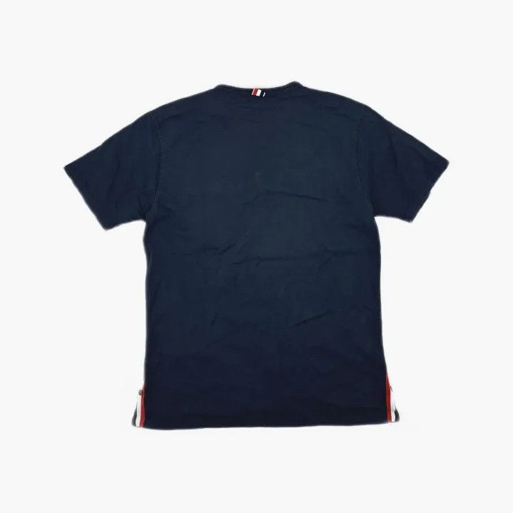 Thom Browne Thom Browne Navy Blue Short Sleeve T-Shirt Size US M / EU 48-50 / 2 - 3 Thumbnail