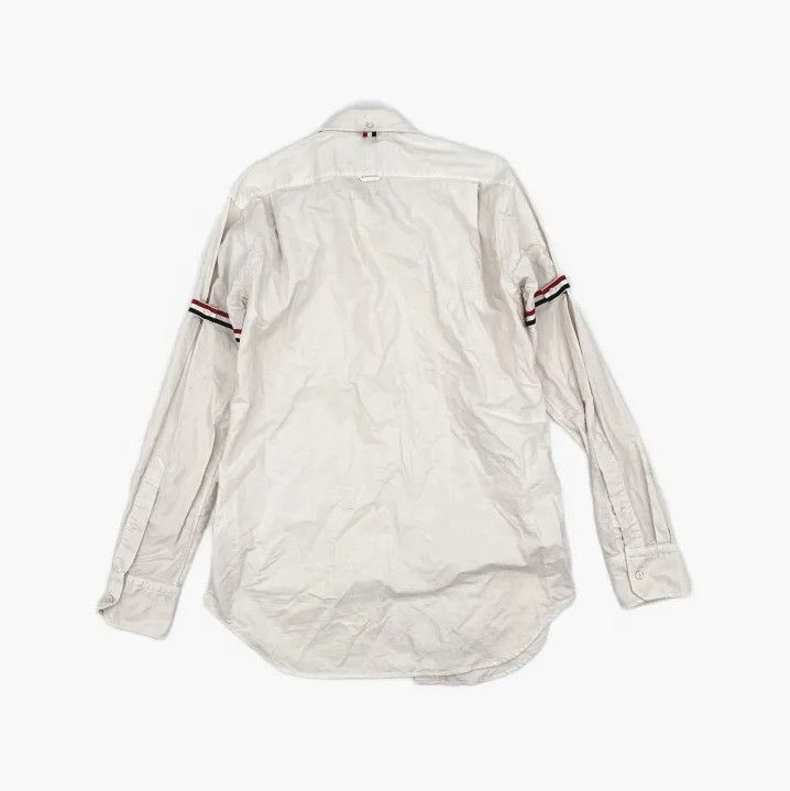 Thom Browne Thom Browne White Long Sleeve Button-Up Shirt Size US S / EU 44-46 / 1 - 3 Thumbnail