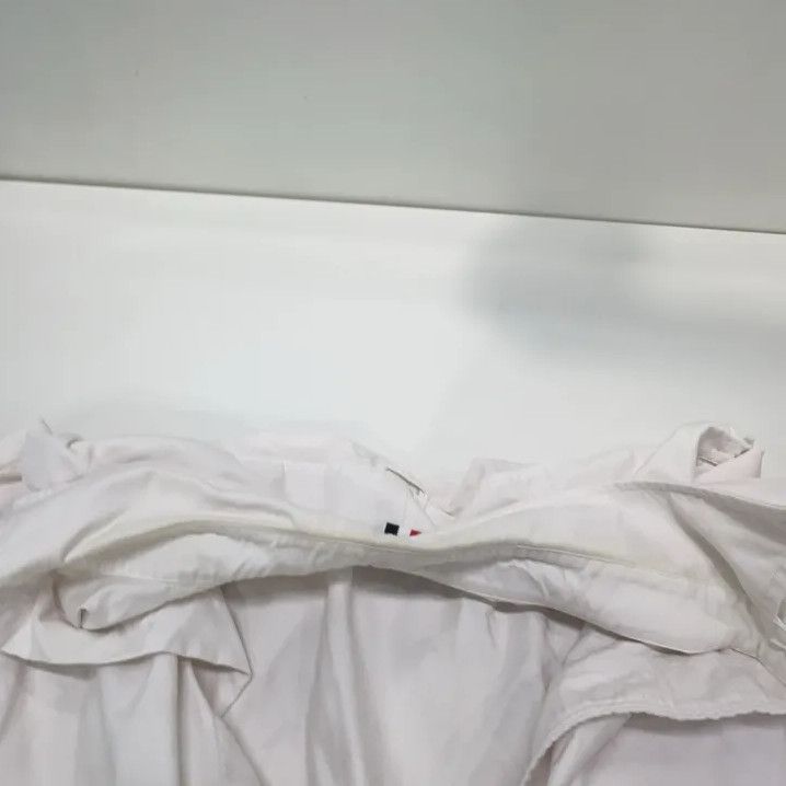 Thom Browne Thom Browne White Long Sleeve Button-Up Shirt Size US S / EU 44-46 / 1 - 7 Thumbnail