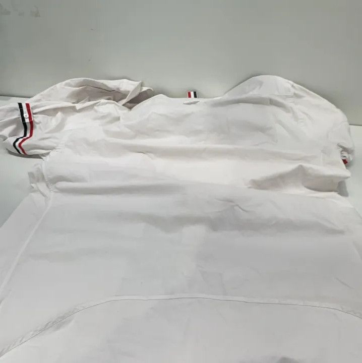 Thom Browne Thom Browne White Long Sleeve Button-Up Shirt Size US S / EU 44-46 / 1 - 13 Thumbnail