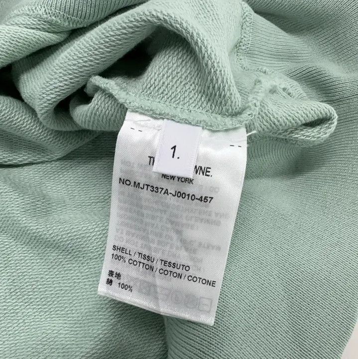 Thom Browne Thom Browne Men's Green Long Sleeve Sweatshirt Size US S / EU 44-46 / 1 - 6 Thumbnail