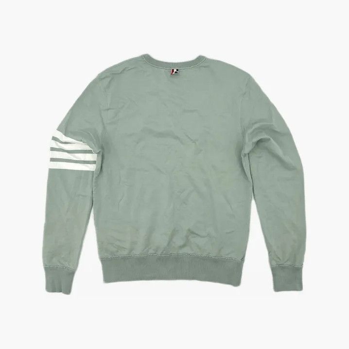 Thom Browne Thom Browne Men's Green Long Sleeve Sweatshirt Size US S / EU 44-46 / 1 - 3 Thumbnail