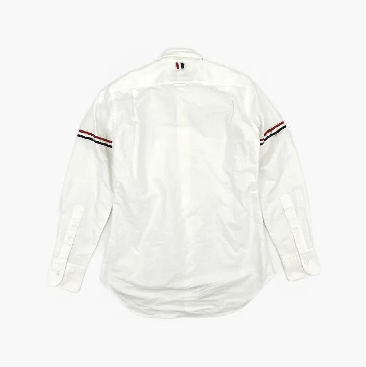 Thom Browne Thom Browne White Long Sleeve Button-Up Shirt Size US S / EU 44-46 / 1 - 3 Thumbnail