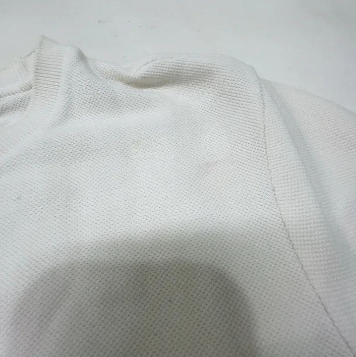 Thom Browne Thom Browne White Cotton Short Sleeve T-Shirt Size US S / EU 44-46 / 1 - 9 Thumbnail