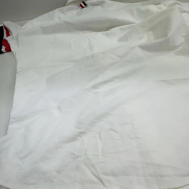 Thom Browne Thom Browne Classic Striped White Oxford Shirt Size US S / EU 44-46 / 1 - 11 Thumbnail