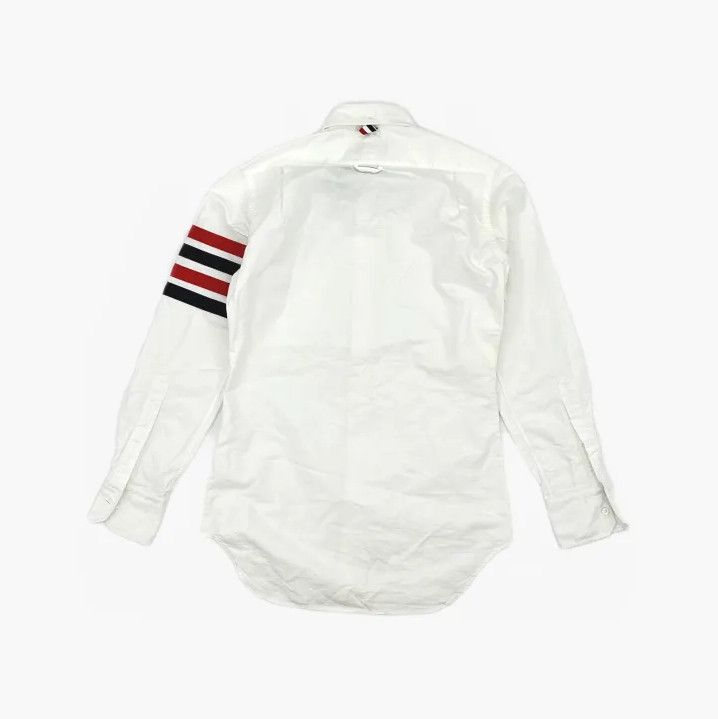 Thom Browne Thom Browne Classic Striped White Oxford Shirt Size US S / EU 44-46 / 1 - 3 Thumbnail