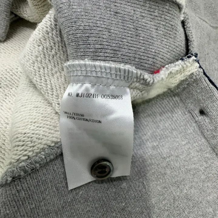 Thom Browne Thom Browne Classic Gray Crewneck Sweatshirt Size US S / EU 44-46 / 1 - 4 Thumbnail