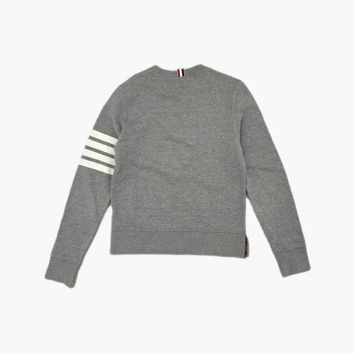 Thom Browne Thom Browne Classic Gray Crewneck Sweatshirt Size US S / EU 44-46 / 1 - 3 Thumbnail