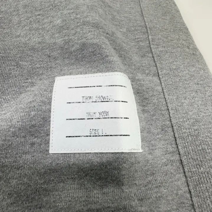 Thom Browne Thom Browne Classic Gray Crewneck Sweatshirt Size US S / EU 44-46 / 1 - 6 Thumbnail