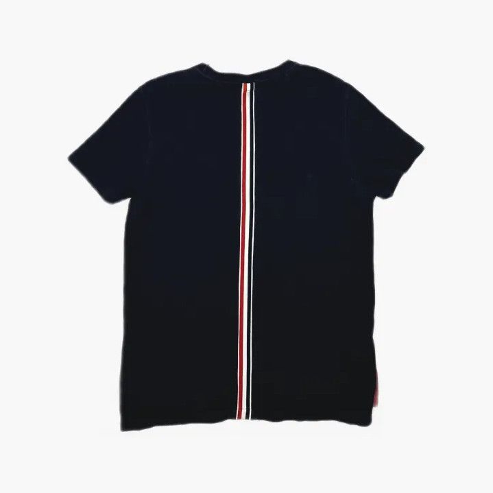 Thom Browne Thom Browne Navy Striped Cotton Short-Sleeve T-Shirt Size US M / EU 48-50 / 2 - 3 Thumbnail