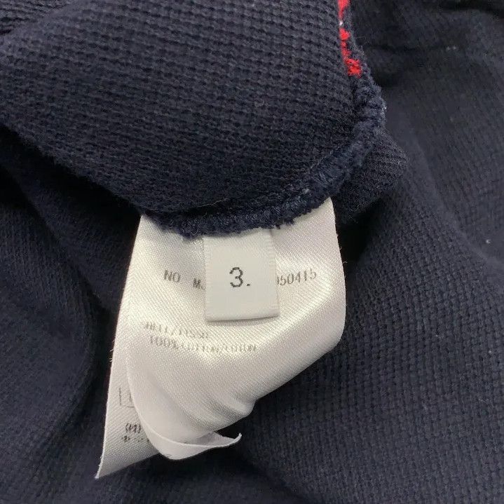 Thom Browne Thom Browne Navy Striped Cotton Short-Sleeve T-Shirt Size US M / EU 48-50 / 2 - 5 Thumbnail