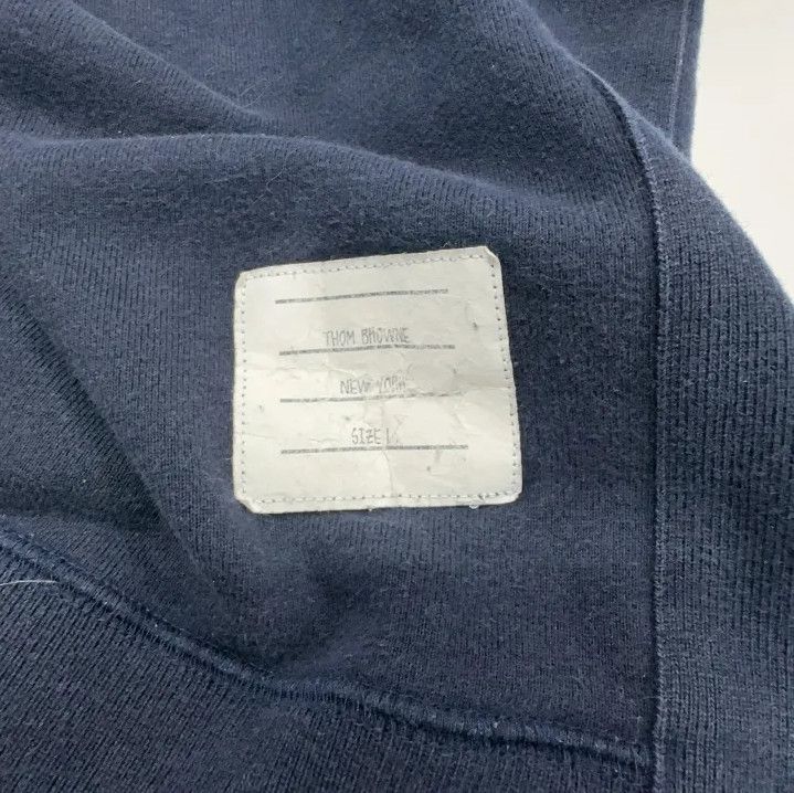 Thom Browne Thom Browne Classic Striped Crewneck Sweatshirt Size US S / EU 44-46 / 1 - 7 Thumbnail