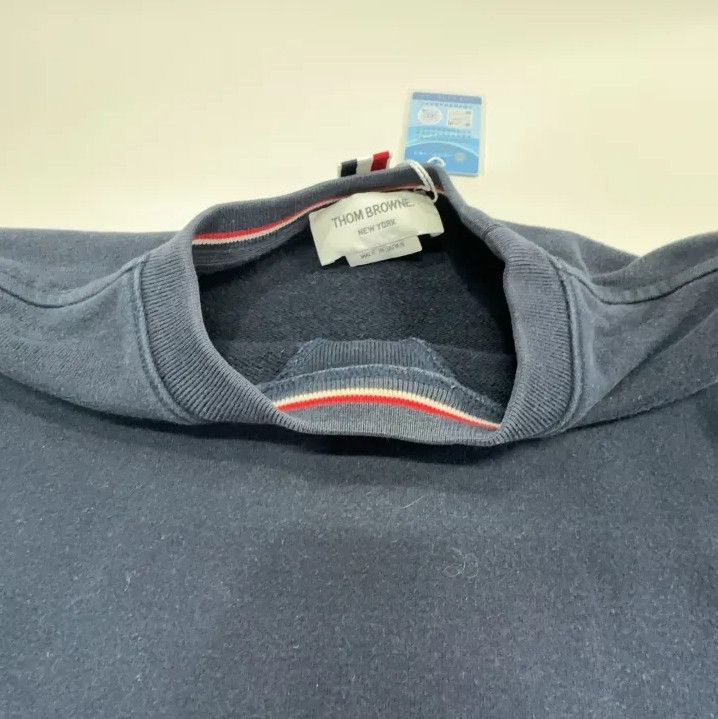 Thom Browne Thom Browne Classic Striped Crewneck Sweatshirt Size US S / EU 44-46 / 1 - 9 Thumbnail