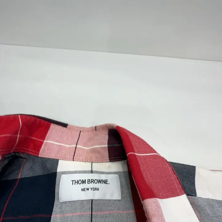 Thom Browne Thom Browne Plaid Long Sleeve Shirt Size US S / EU 44-46 / 1 - 4 Thumbnail