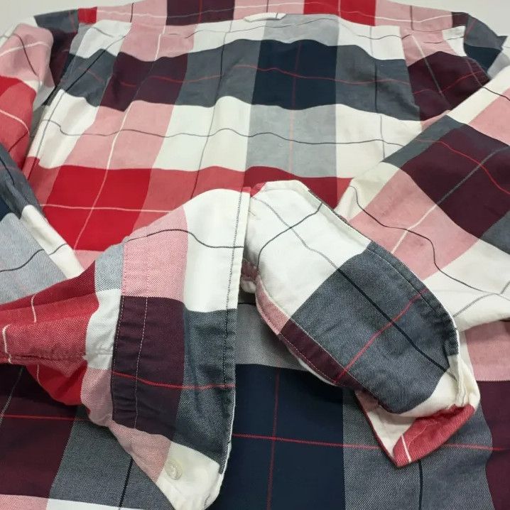 Thom Browne Thom Browne Plaid Long Sleeve Shirt Size US S / EU 44-46 / 1 - 14 Thumbnail