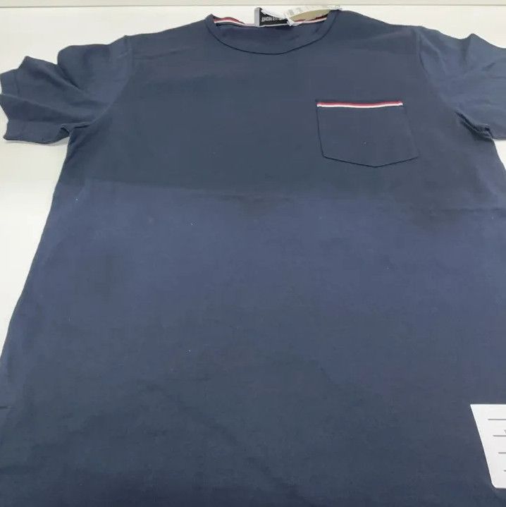 Thom Browne Thom Browne Navy Blue Short Sleeve T-Shirt Size US XS / EU 42 / 0 - 8 Thumbnail