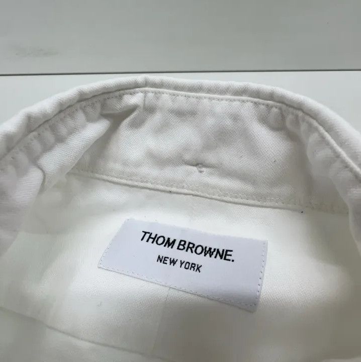 Thom Browne Thom Browne Classic Long Sleeve Oxford Shirt Size US M / EU 48-50 / 2 - 4 Thumbnail