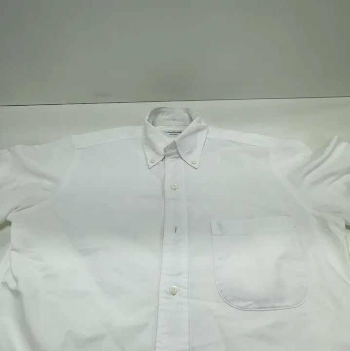 Thom Browne Thom Browne Classic Long Sleeve Oxford Shirt Size US M / EU 48-50 / 2 - 7 Thumbnail