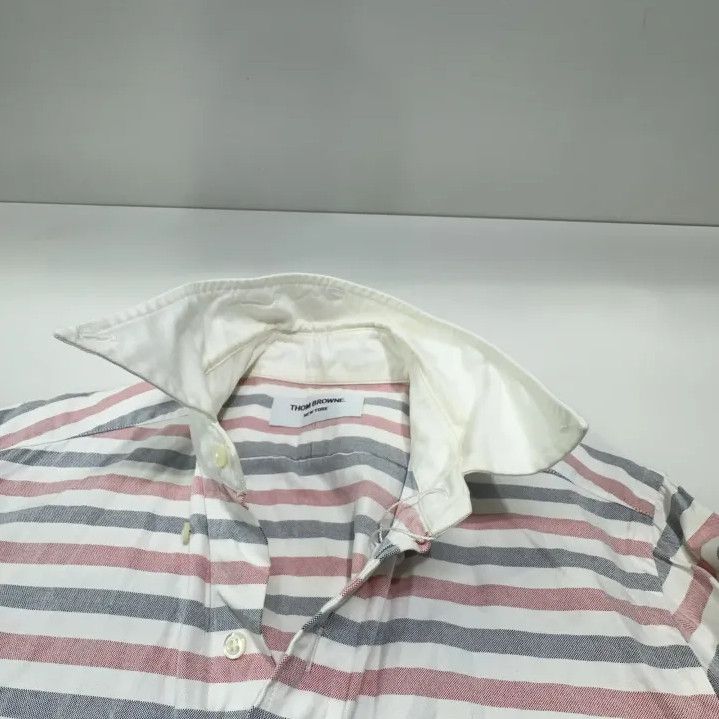 Thom Browne Thom Browne Striped Long Sleeve Shirt for All Size US S / EU 44-46 / 1 - 9 Thumbnail