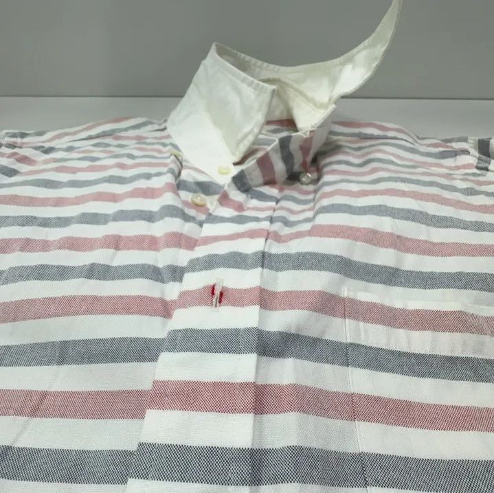 Thom Browne Thom Browne Striped Long Sleeve Shirt for All Size US S / EU 44-46 / 1 - 8 Thumbnail