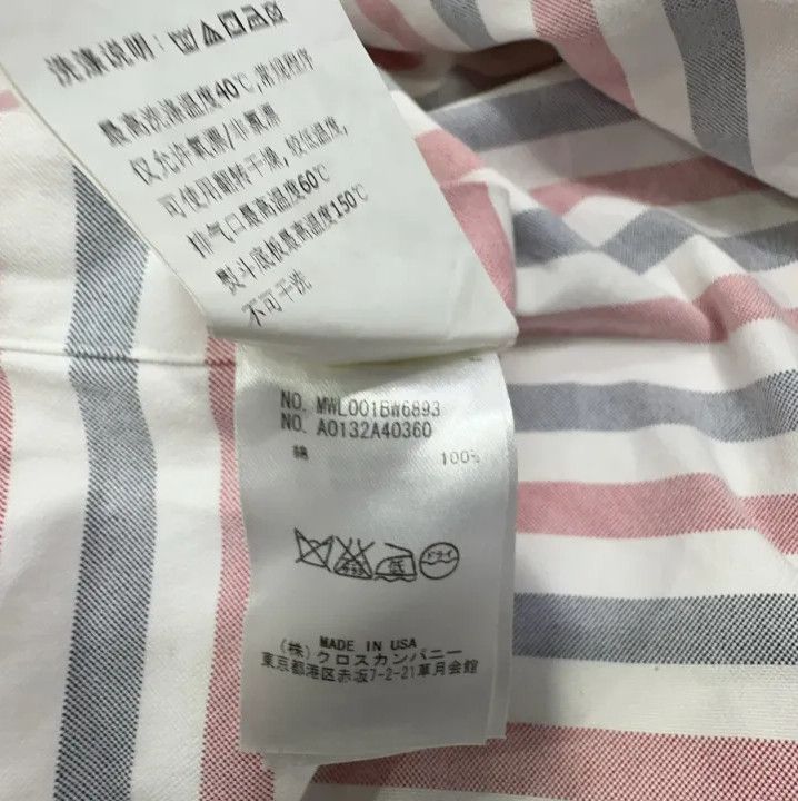 Thom Browne Thom Browne Striped Long Sleeve Shirt for All Size US S / EU 44-46 / 1 - 6 Thumbnail