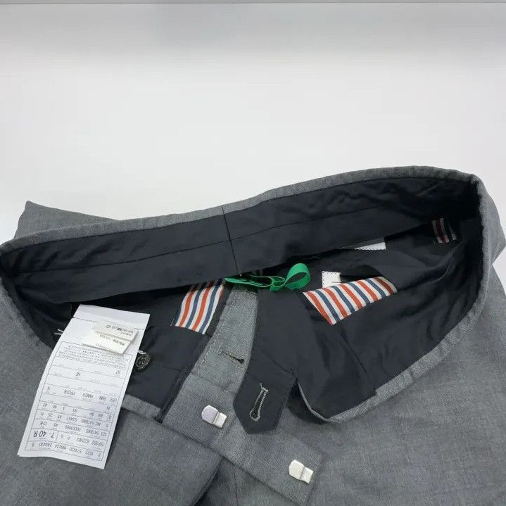 Thom Browne Thom Browne Grey Wool Casual Trousers Size US 31 - 7 Thumbnail