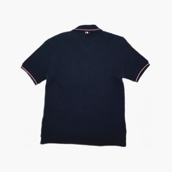 Thom Browne Thom Browne Casual Navy Short Sleeve Polo Shirt Size US S / EU 44-46 / 1 - 3 Thumbnail