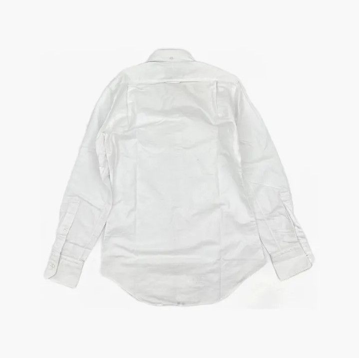 Thom Browne Thom Browne Classic Long Sleeve Shirt in White Size US S / EU 44-46 / 1 - 3 Thumbnail