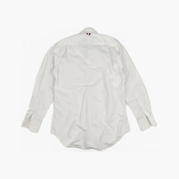 Thom Browne Thom Browne Classic White Long Sleeve Shirt Size US S / EU 44-46 / 1 - 3 Thumbnail