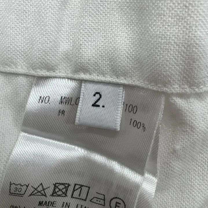 Thom Browne Thom Browne Classic White Long Sleeve Shirt Size US S / EU 44-46 / 1 - 4 Thumbnail