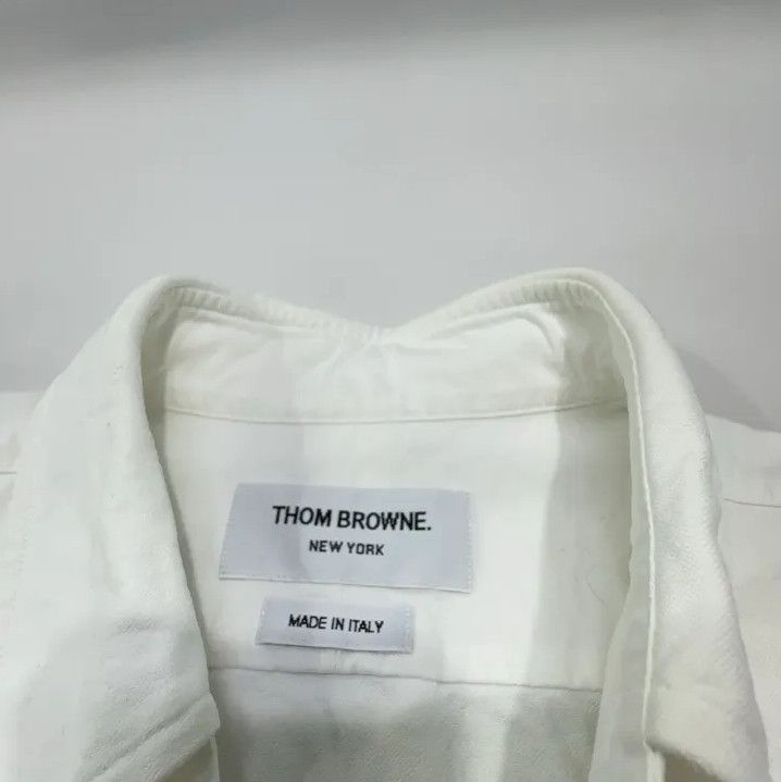 Thom Browne Thom Browne Striped Long Sleeve Shirt Size US S / EU 44-46 / 1 - 4 Thumbnail