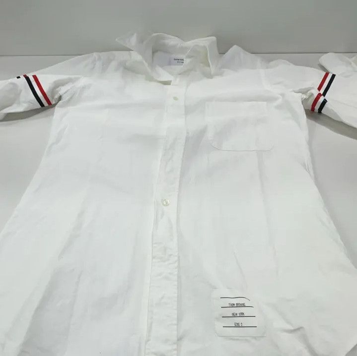 Thom Browne Thom Browne Striped Long Sleeve Shirt Size US S / EU 44-46 / 1 - 8 Thumbnail