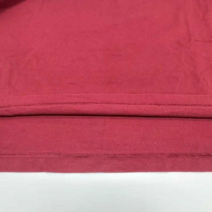 Thom Browne Thom Browne Red Long Sleeve T-shirt Size US L / EU 52-54 / 3 - 11 Thumbnail