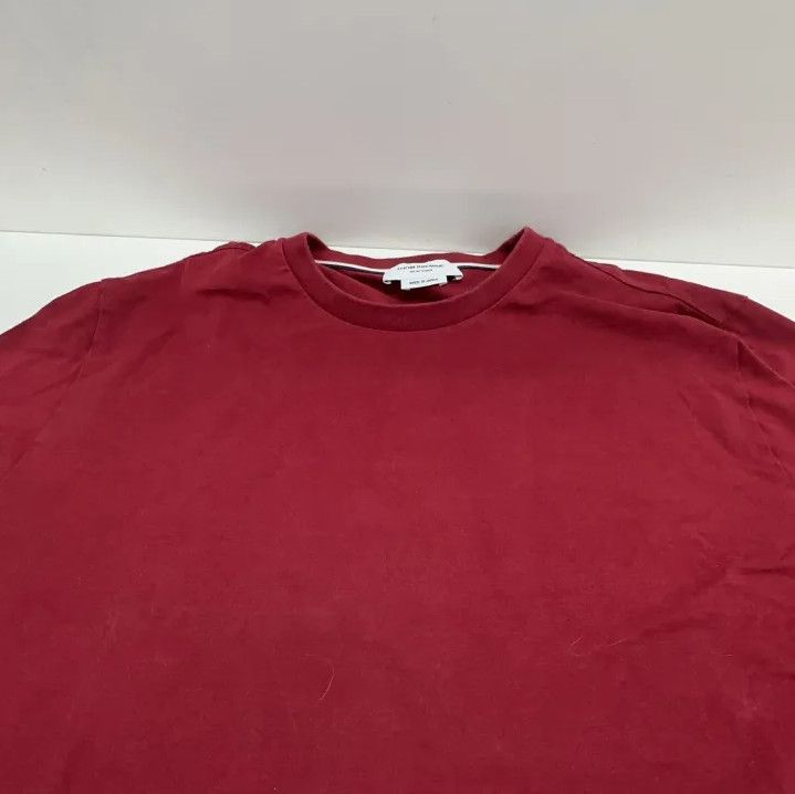 Thom Browne Thom Browne Red Long Sleeve T-shirt Size US L / EU 52-54 / 3 - 9 Thumbnail