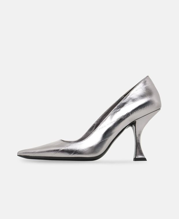 By Far Viva Inox Eel Pumps Size US 6 / IT 36 - 4 Thumbnail