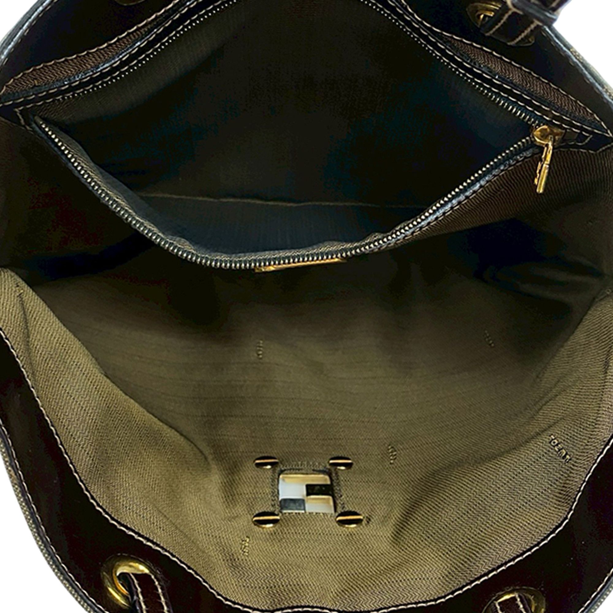 Fendi Fendi Zucca Canvas Tote Size ONE SIZE - 7 Thumbnail