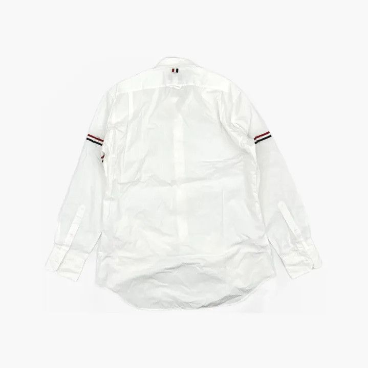 Thom Browne Thom Browne Classic Stripe Long Sleeve Shirt Size US L / EU 52-54 / 3 - 3 Thumbnail