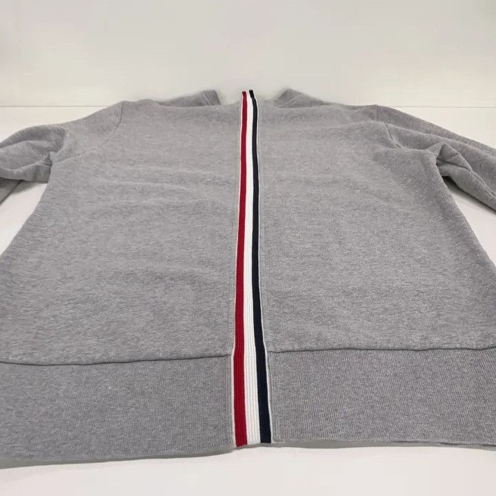 Thom Browne Thom Browne Gray Crewneck Sweatshirt for Men Size US M / EU 48-50 / 2 - 13 Thumbnail