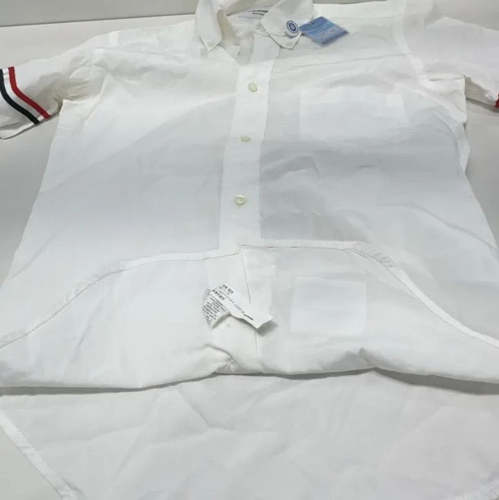 Thom Browne Thom Browne Striped Long Sleeve Shirt for Men Size US S / EU 44-46 / 1 - 10 Thumbnail